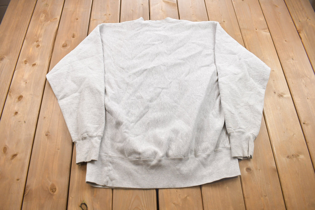 Vintage 1990s Lee Blank Grey Crewneck Sweatshirt