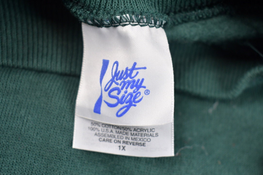 Vintage 1990's Just My Size Deadstock Blank Crewneck Sweatshirt