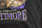Vintage 1990s Baltimore Ravens NFL Graphic T-Shirt Men's XL