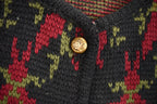 Vintage 1960s Champion Knitting Mills Cardigan Sweater  Vintage Champion  Button Up  Patchwork  True Vintage  Made In Canada