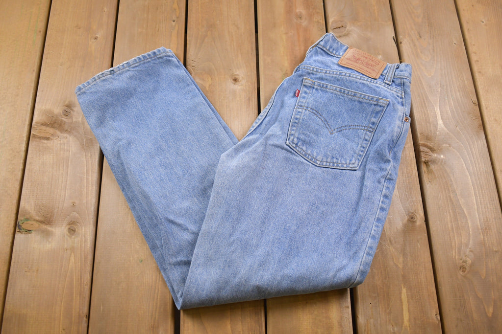 Vintage 1990s Personal Pair Heidi Levi's Tab Jeans Size 28 x 28