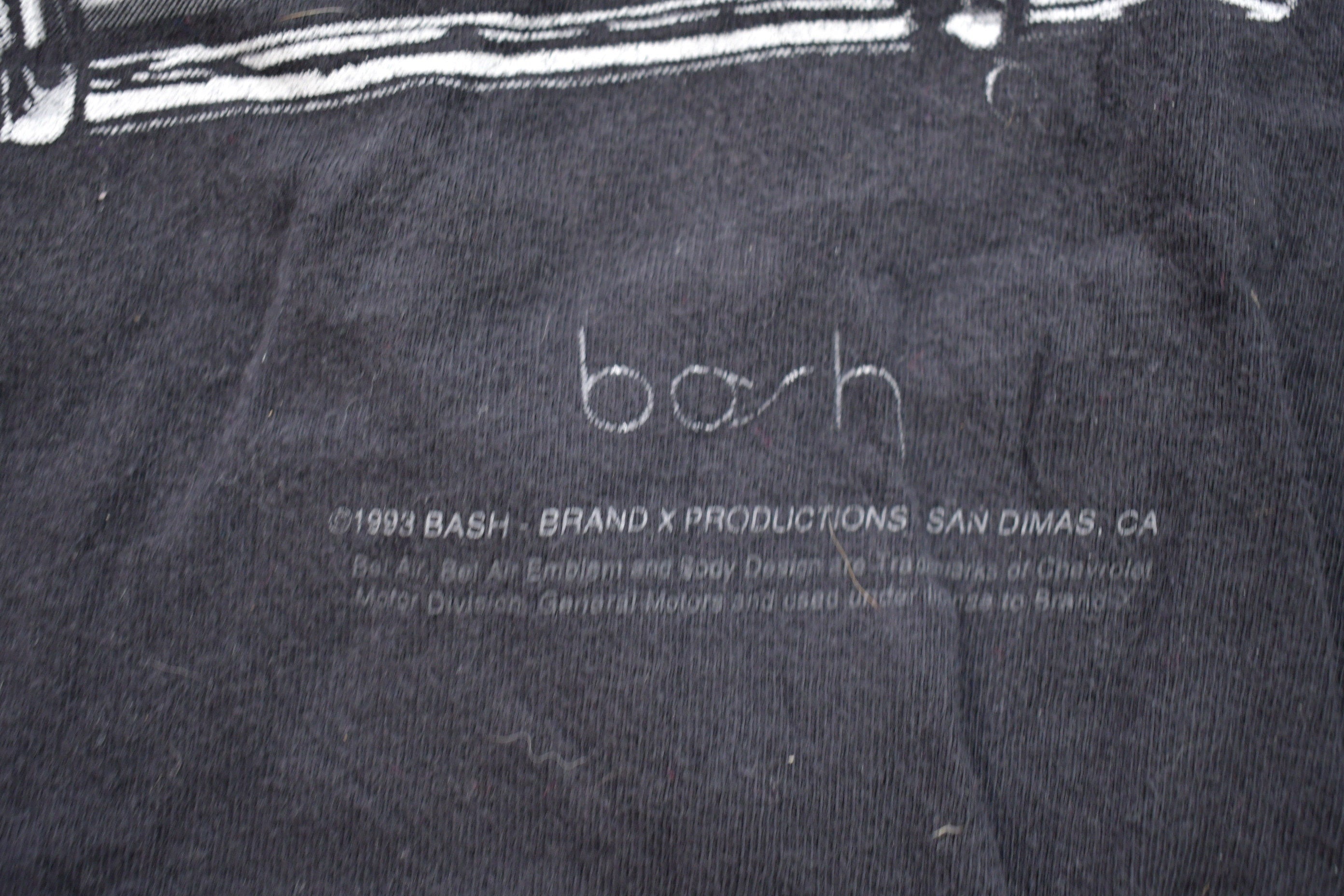 Vintage 1993 Bash Car Graphic T-Shirt