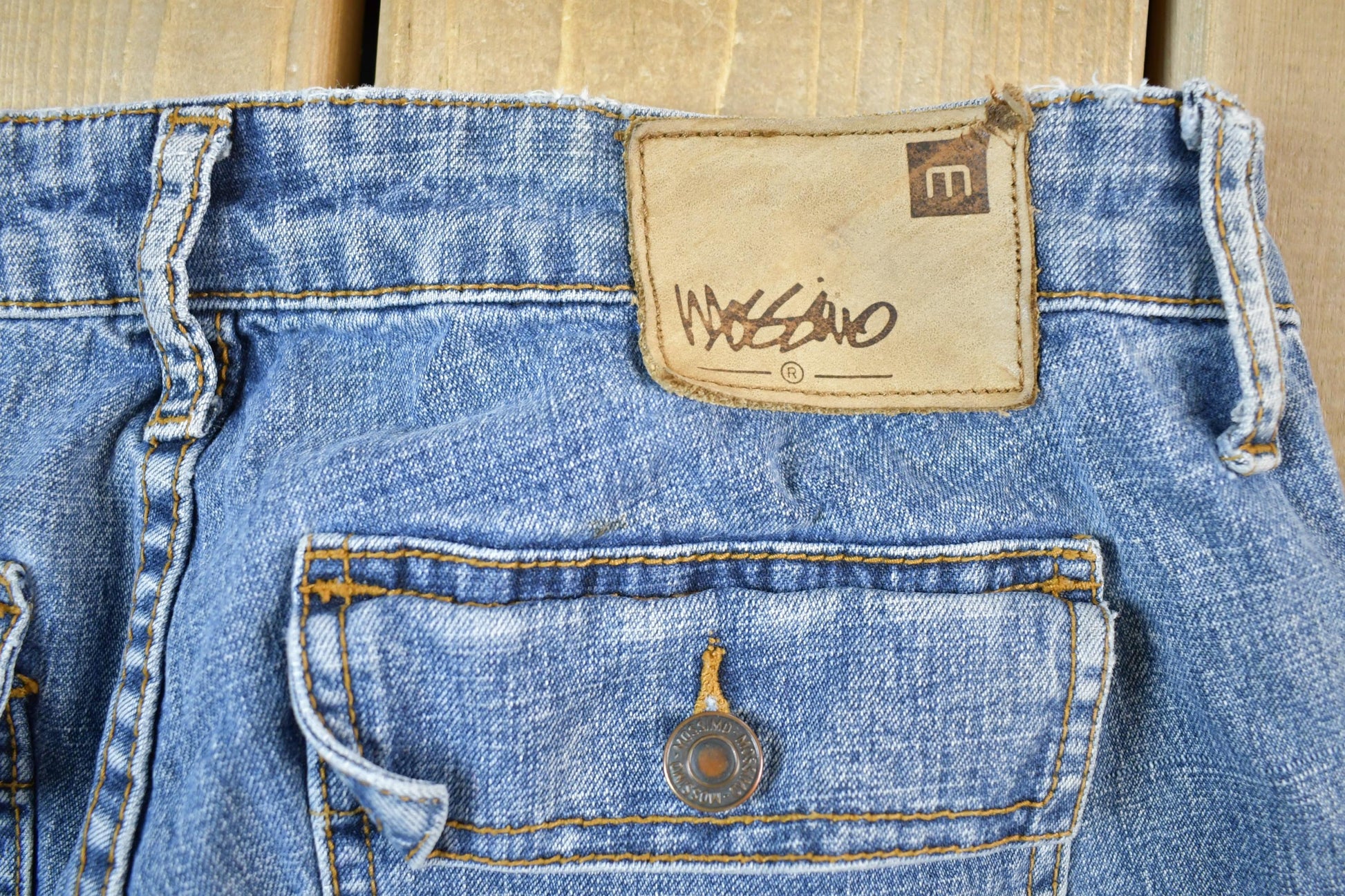 Vintage Y2k Youth Massimo Denim Jeans Size 24 x 24