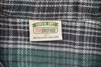 Vintage 1990s Five Brother Plaid Button Up Shirt 1990s Button Up