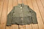 Vintage 1990s Nannette Keller Blank Button Up Sweater