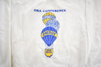 Vintage 1990s ORA Conference Ohio Souvenir Travel Crewneck Sweatshirt Made In USA