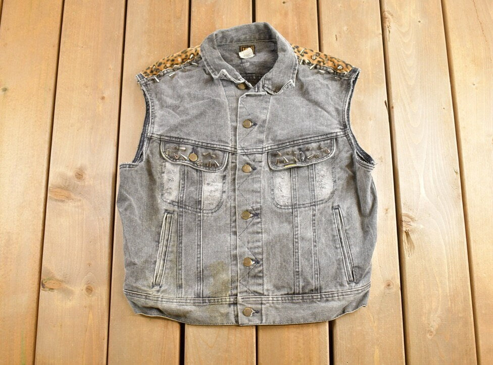 Vintage 1990s Lee Custom Nirvana Vest