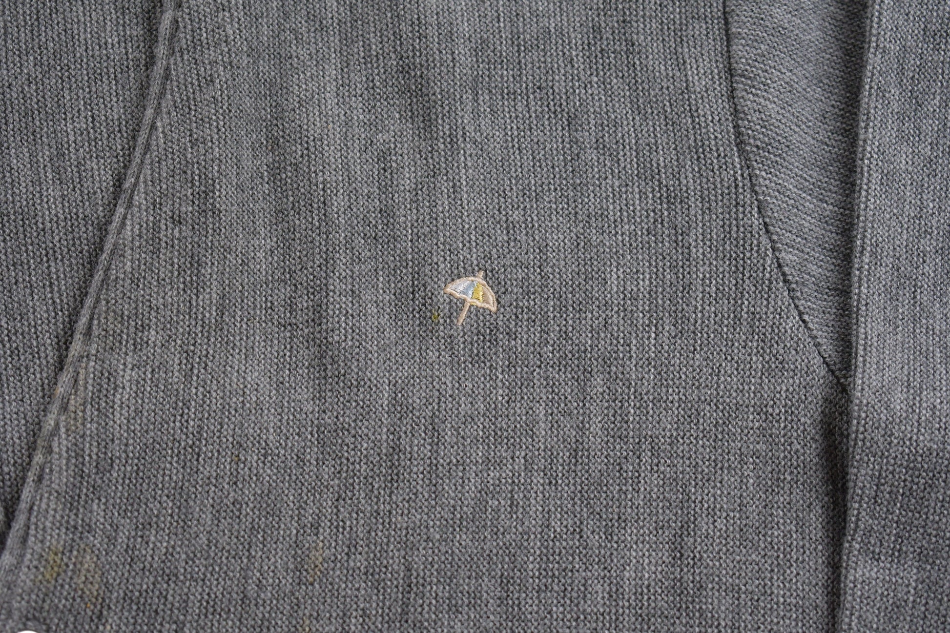 Vintage 1980s Arnold Palmer Knit Cardigan Sweater