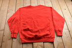 Vintage University Of Nebraska Collegiate Nine Ounce Technical Fleece Crewneck
