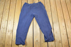 Vintage 1990s Polo By Ralph Lauren Side Zip Terry Track Pants Size L