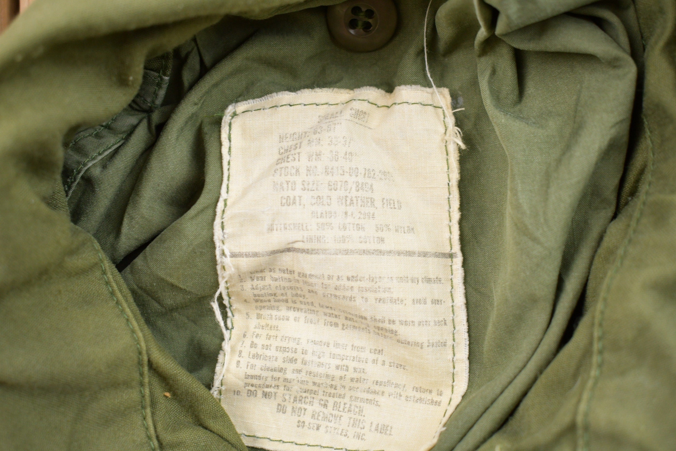 Vintage 2000 Military Field Jacket