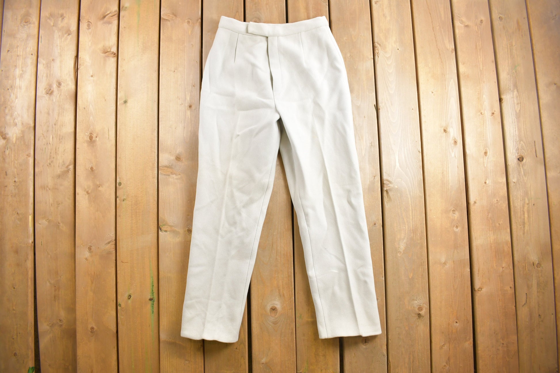 Vintage 1960s Polyester Pants Size 28 x 28