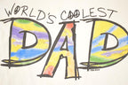 Vintage 1990s Worlds Coolest Dad Souvenir Travel T-Shirt Men's XL