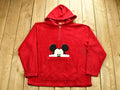 Vintage 1990s Mickey Mouse Full Zip Hoodie / Fleece / Walt Disney World / Vintage Sweatshirt / American Sportswear / Vintage Cartoons