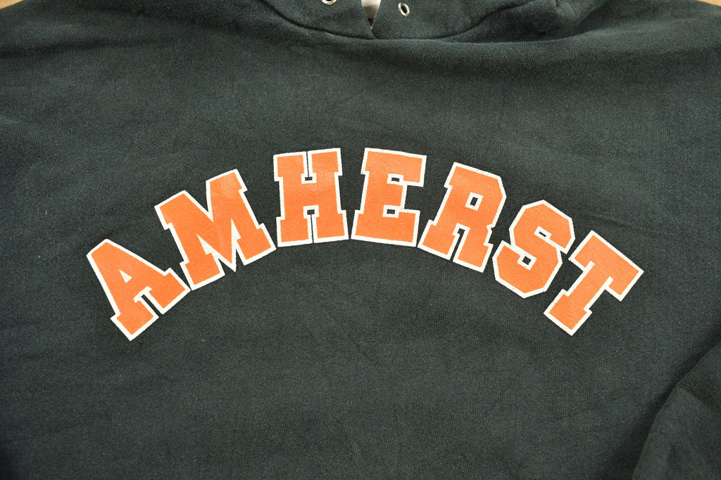 Vintage 1990s Amherst Tigers Basketball Graphic Hoodie
