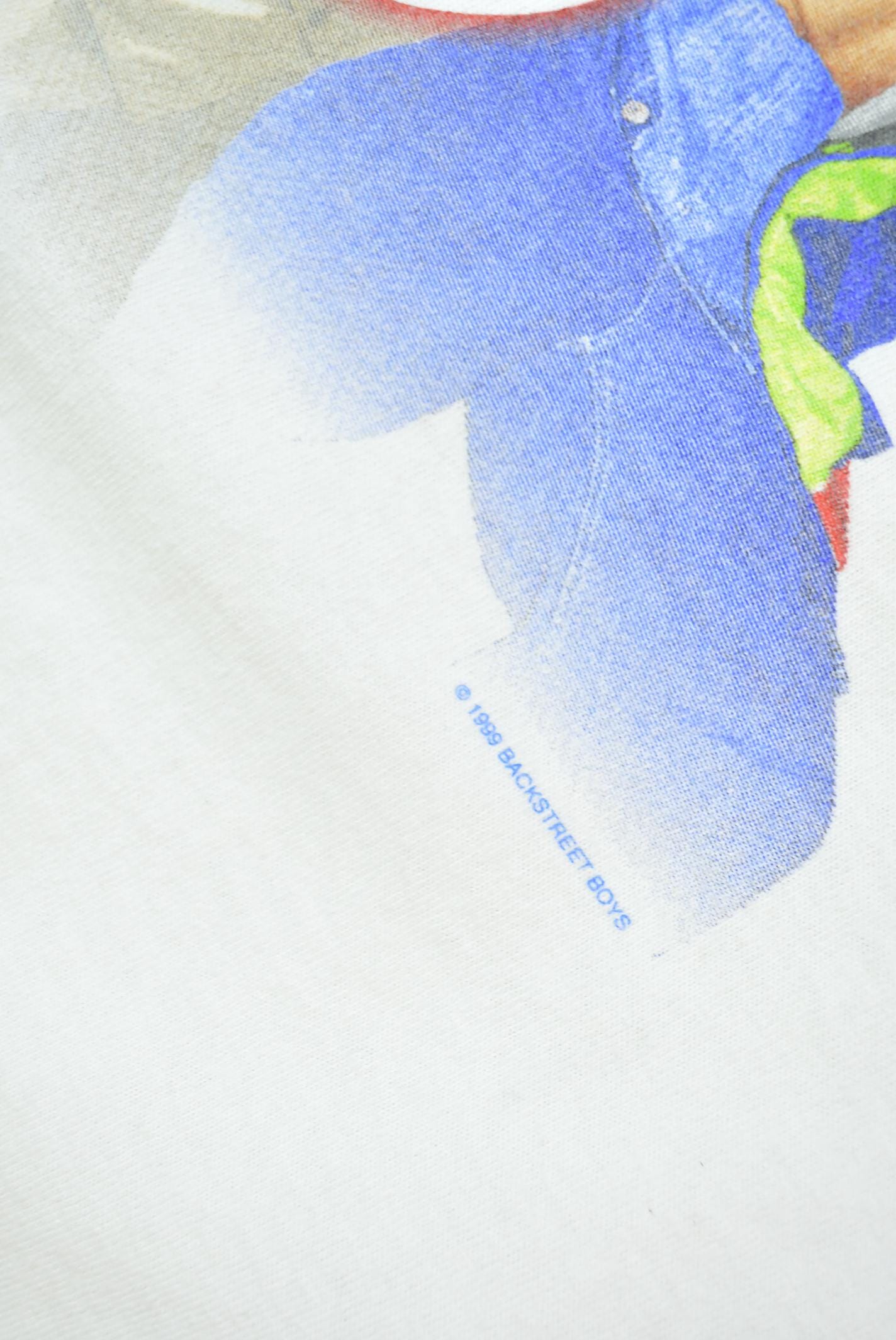 Vintage 1999 Backstreet Boys Into The Millennium Tour Graphic T-Shirt