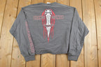 Vintage 1990s Orange County Choppers Cropped Souvenir T-Shirt