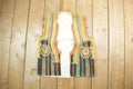 Vintage 1960s Folk Rainbow Silk Velvet Antique Romanian Hand Embroidered Folk Vest