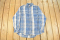 Vintage 1990s Levi's Plaid Button Up Shirt Men's Large