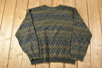 Vintage 1990s Retreat Knit Crewneck Sweater