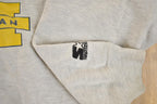 Vintage 1990s Starter Michigan Wolverines Unique Quarter Button University Hoodie Mens XL