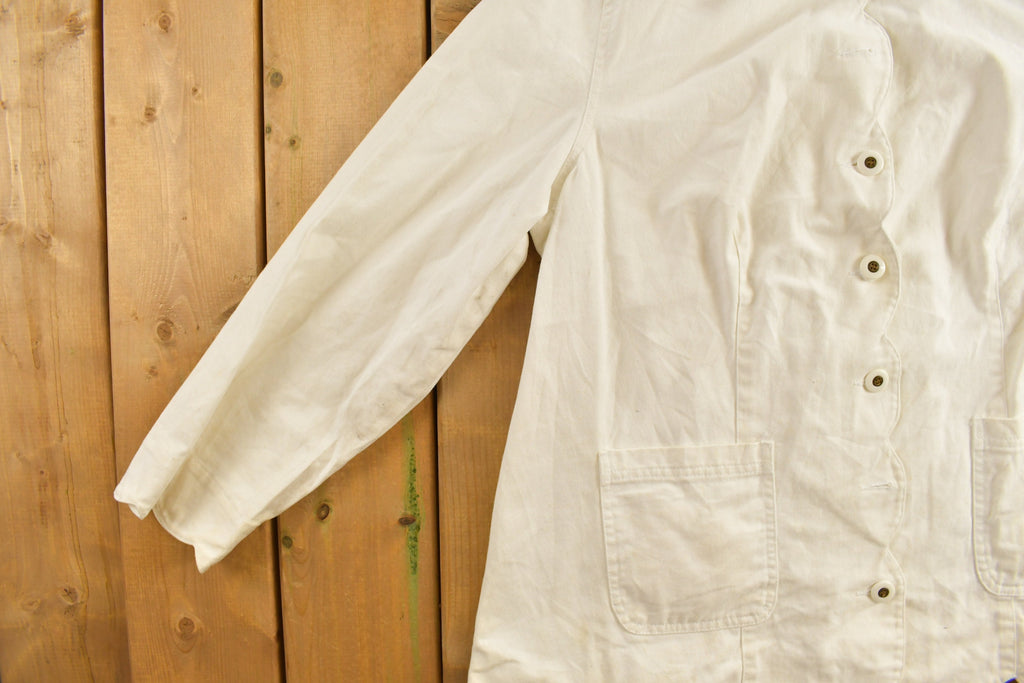 Vintage 1990s Roaman's Cotton Button Up Jacket