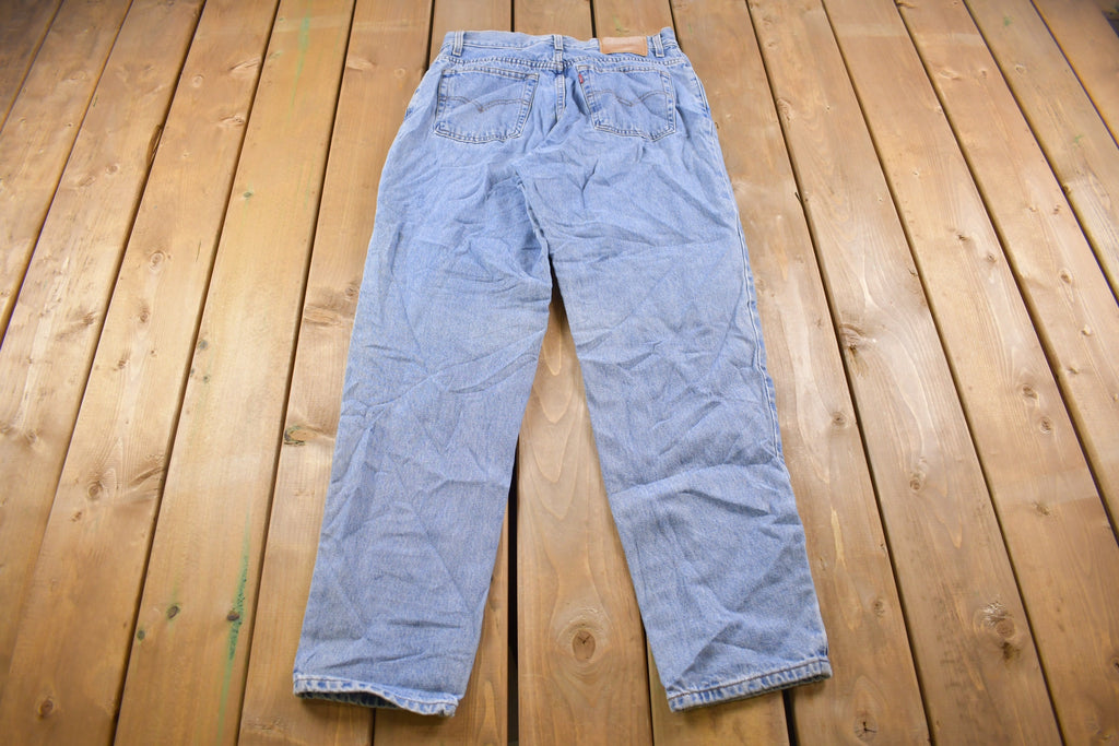 Vintage 1990s Levi's 550 Red Tab Jeans Size 30 x 32