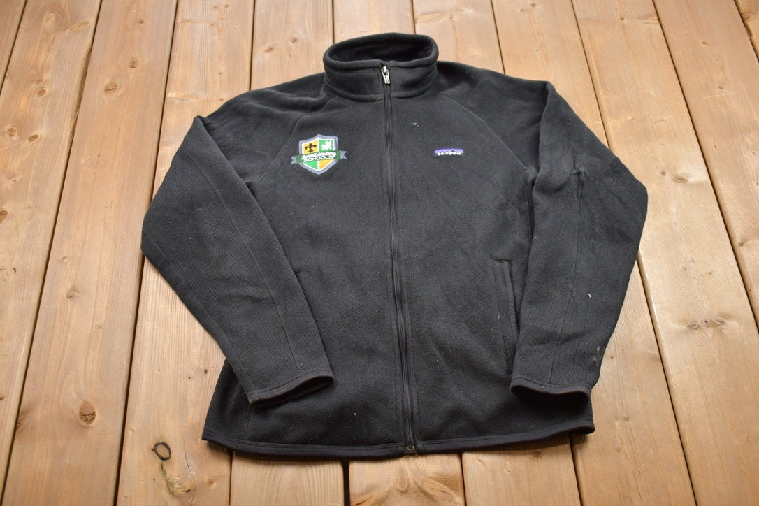 Vintage 1990s Summit Academy Schools Patagonia Fleece Sweater