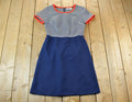 Vintage 1960's Chemise Lacoste Nautical Dress  60s Vintage lacoste Dress  Retro Womenswear  Mod Fashion