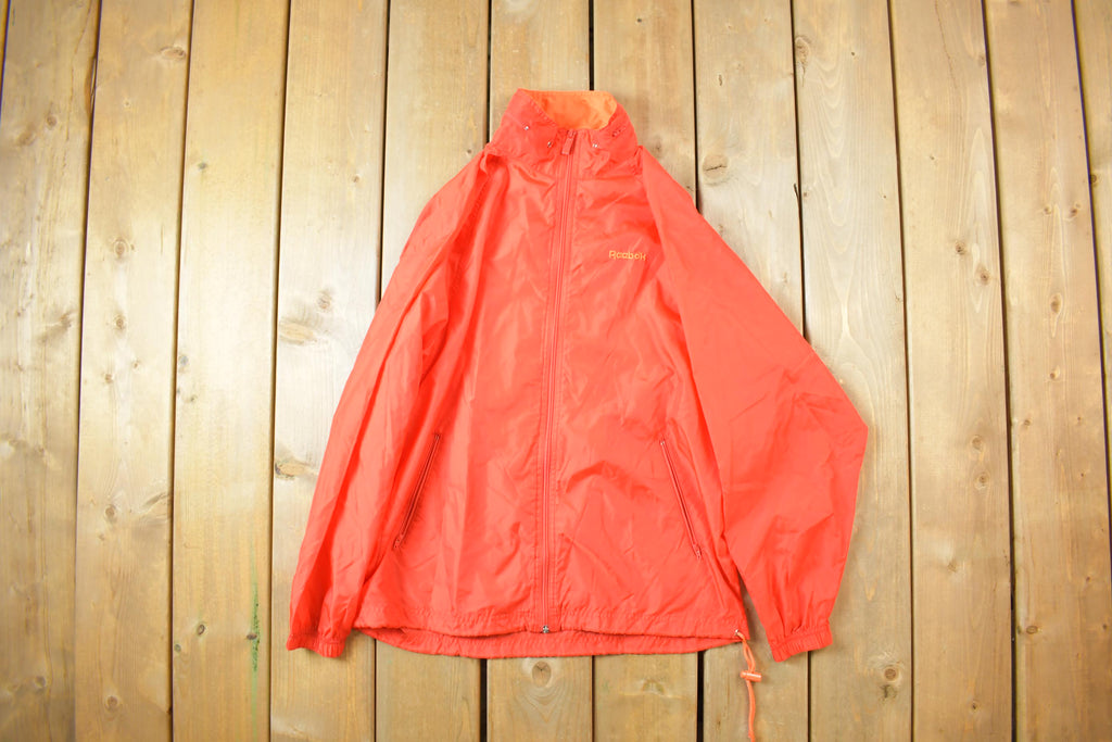 Vintage 1990s Reebok Sport Bright Mesh Lined Windbreaker
