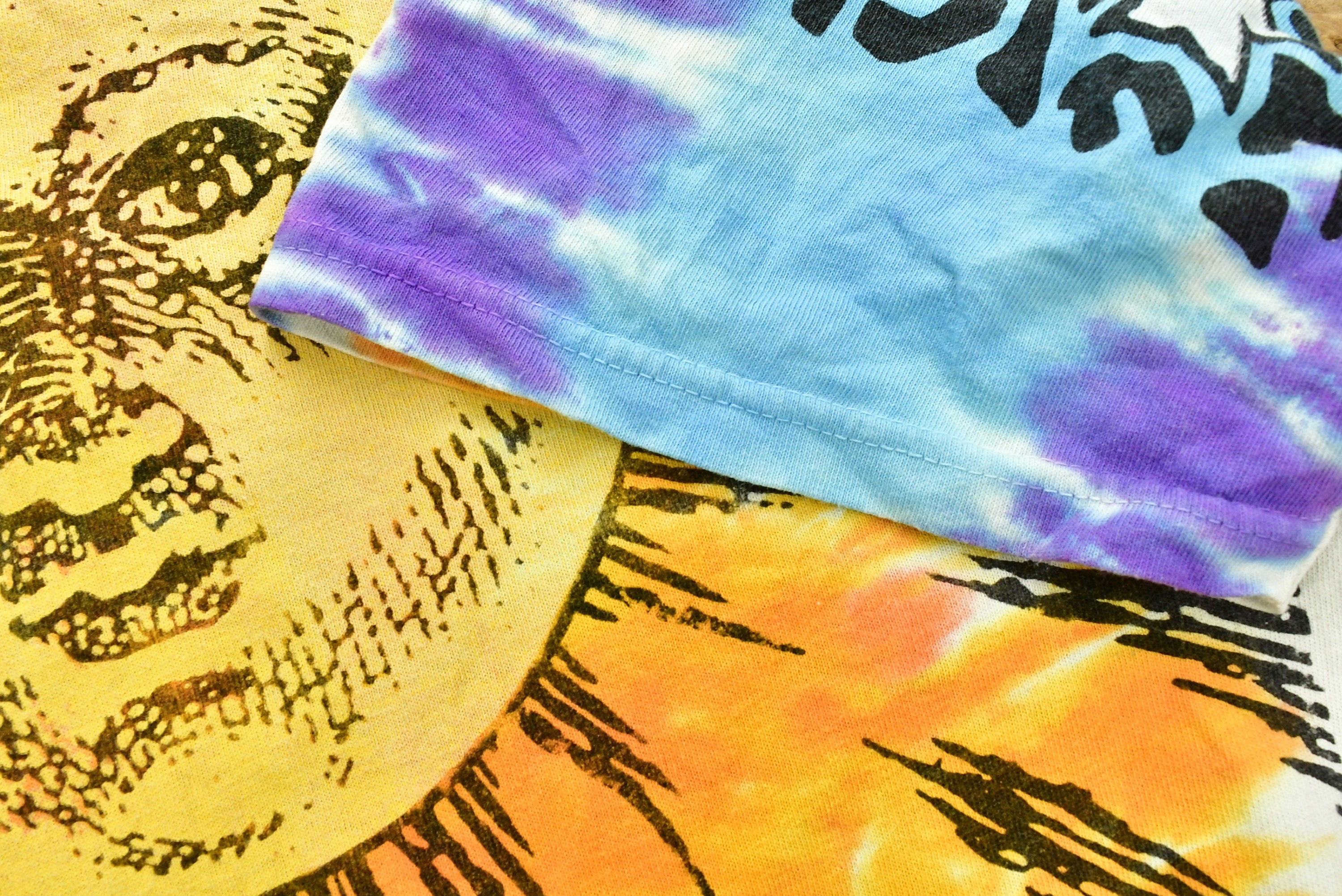 Vintage 1992 Liquid Blue Sun & Moon T Shirt