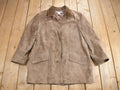 Vintage 1990s David Brooks Brown Leather Jacket