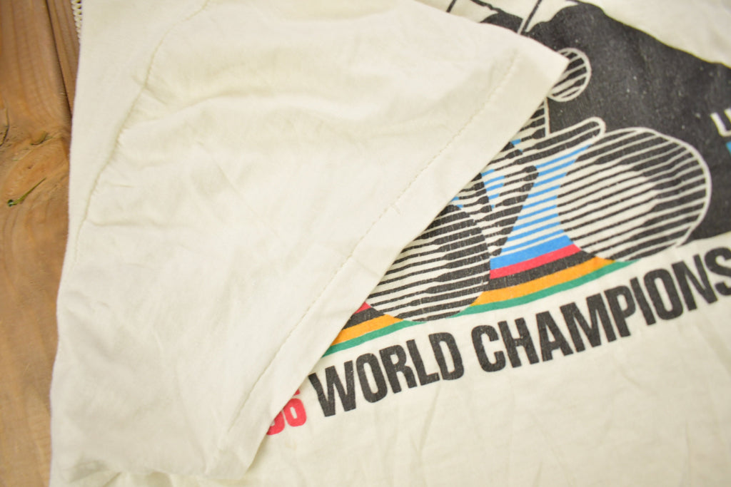 Vintage 1986 USCF Cycling World Championships Graphic T Shirt