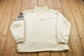 Vintage 1990s Quarter Zip Nautica Sweatshirt