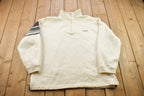 Vintage 1990s Quarter Zip Nautica Sweatshirt