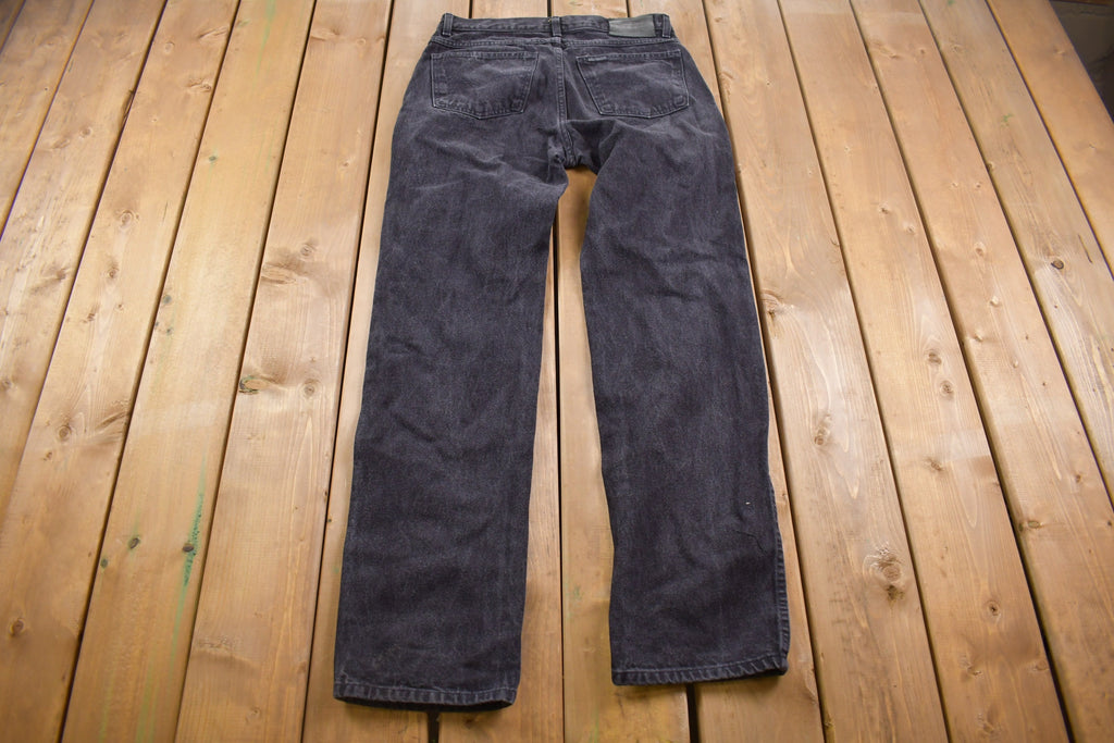 Vintage 1990's Harley Davidson Black Stonewash Jeans 32 x 34