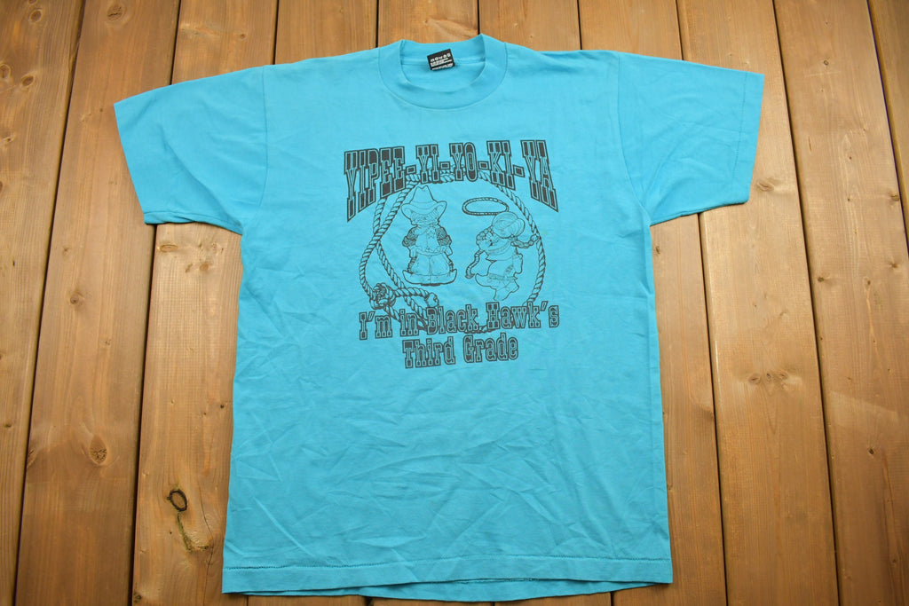 Vintage 1990s Fun Rodeo Graphic T Shirt