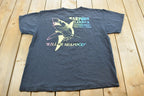 Vintage 1990s Harpoon Larry's Oyster Bar Virginia Beach Souvenir T-Shirt Men's XL  Streetwear  Vacation Tee  Travel T Shirt  Promotional