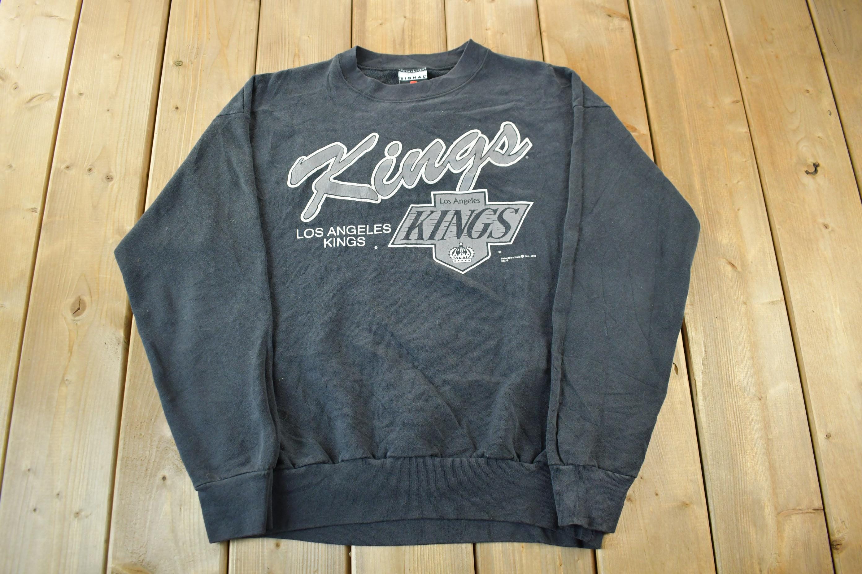 Vintage 1992 Los Angeles Kings NHL Hockey Crewneck Sweatshirt