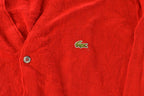 Vintage 1980s Izod Lacoste Knit Cardigan Sweater Men's Large