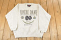 Vintage 1990s Notre Dame University Collegiate Crewneck Sweatshirt Men's Large
