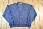 Vintage 90s Bahama Knit Wool Blend Cardigan - Men's L
