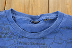 Vintage 1990s Souvenir Pennsylvania Travel T-Shirt Made In USA