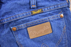 Vintage 1990's Wrangler Made in USA Dark Blue Jeans 26 x 31