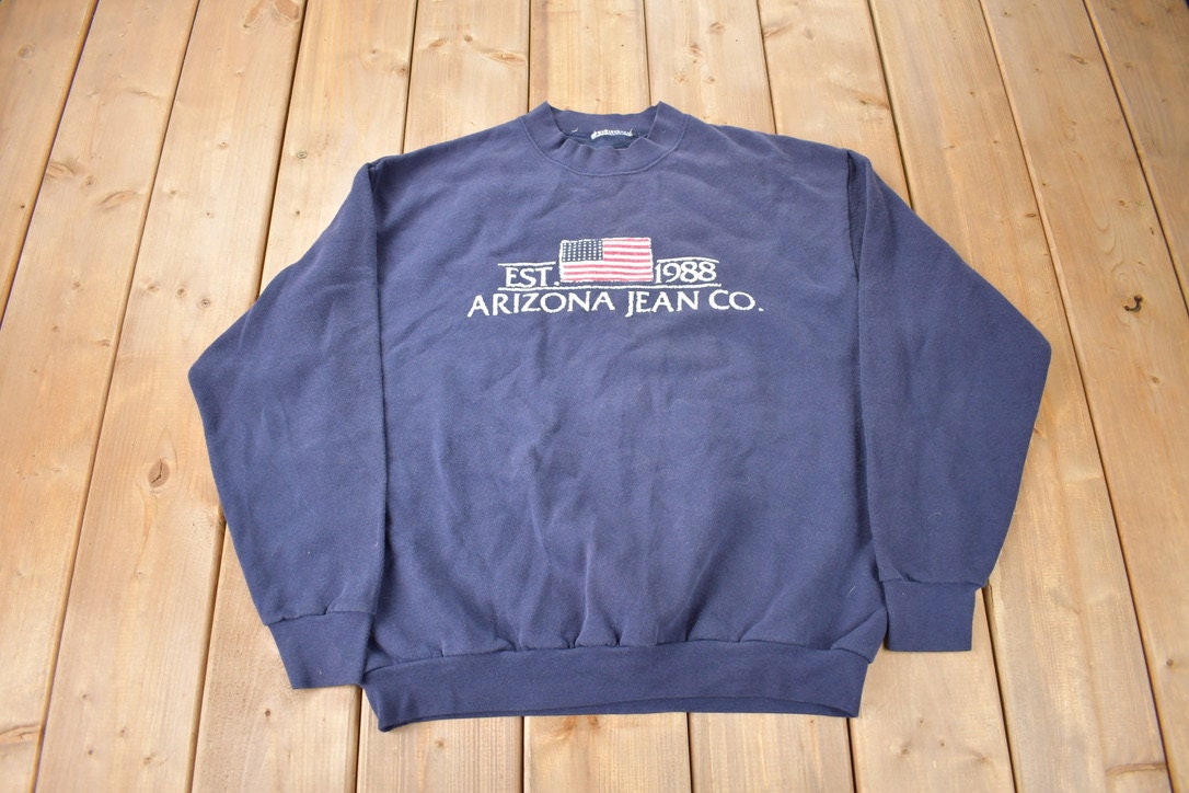 Vintage 1990s Arizona Jean Co Graphic Crewneck Sweatshirt