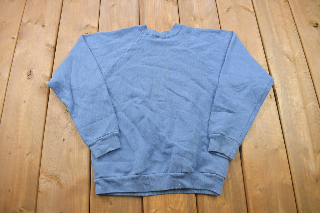Vintage 1990s Hanes Blank Crewneck Sweatshirt /