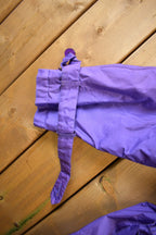 Vintage 1990s J Gallery Purple Trench Coat
