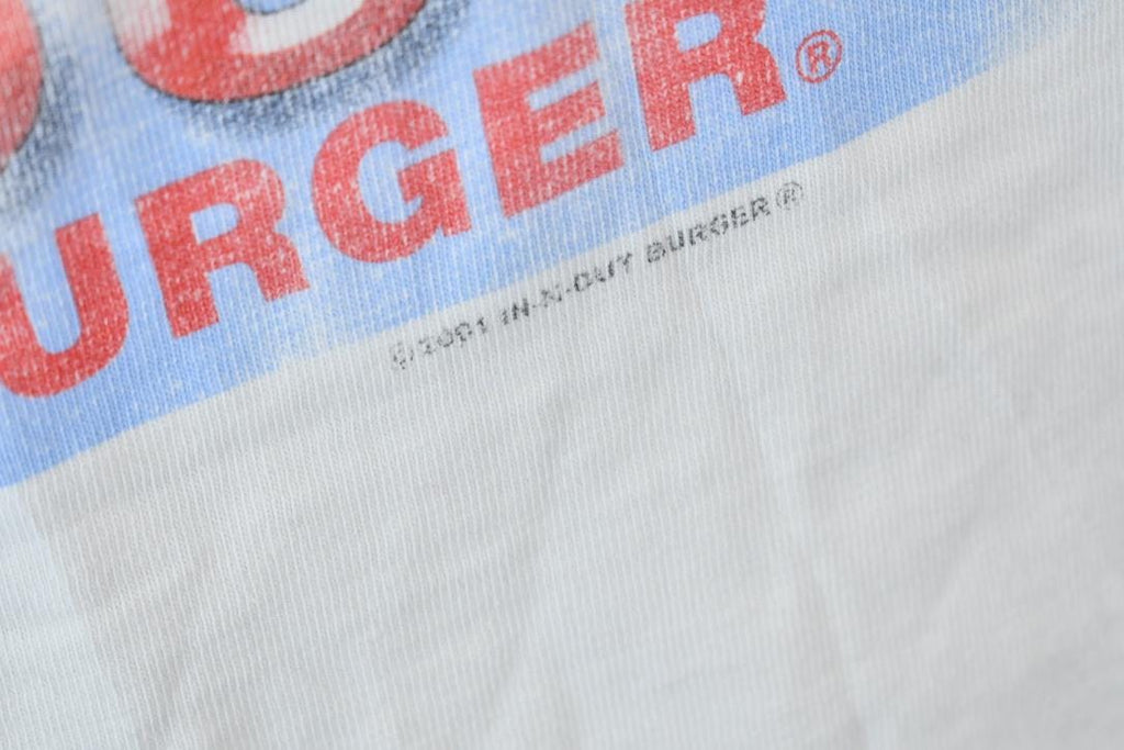 Vintage 2001 In-N-Out Burger California Promo T-Shirt