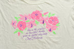 Vintage 1990s Bahamas Floral Graphic T-Shirt