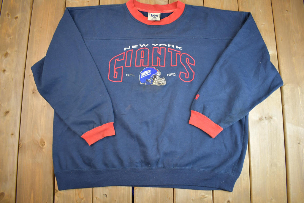 Vintage 1990s New York Giants NFL Football Crewneck Sweatshirt - XXL